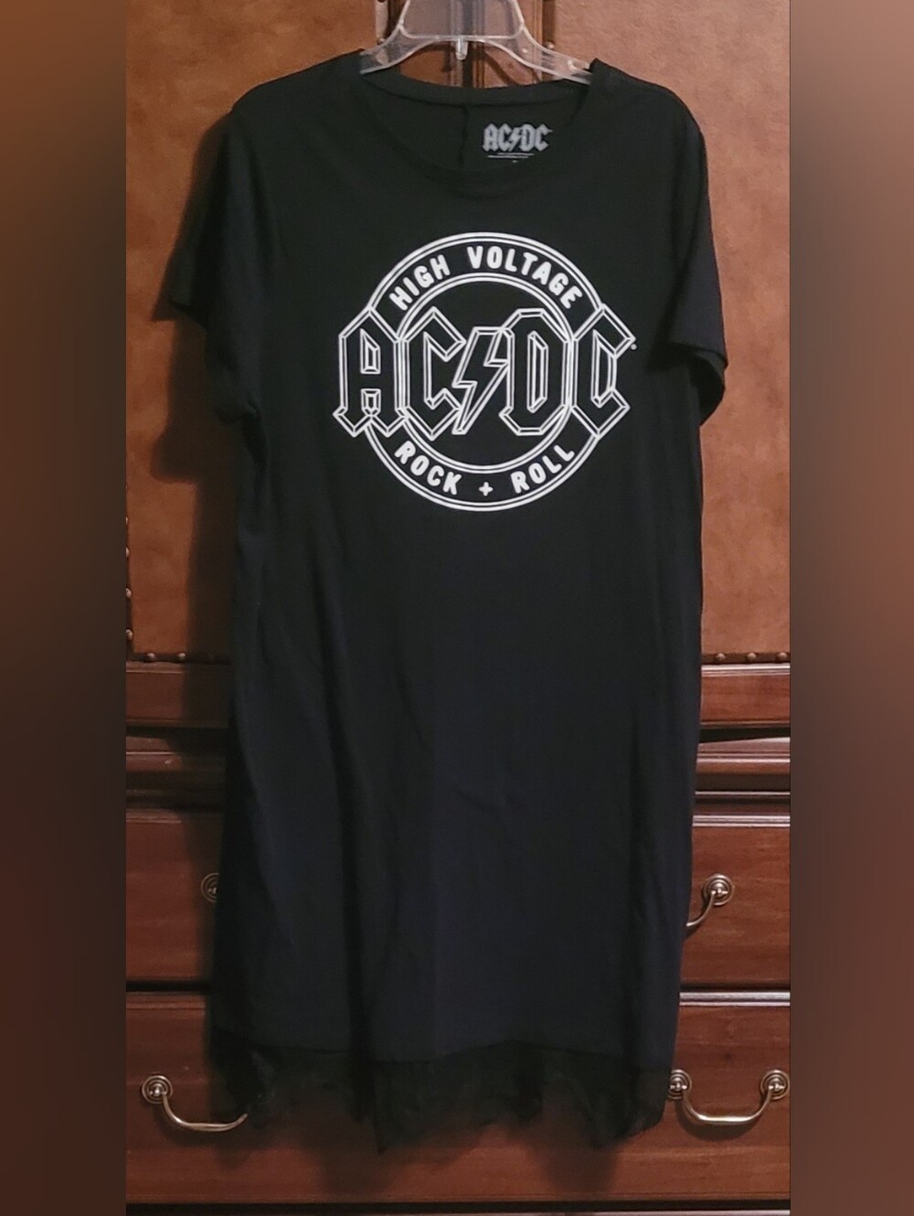 AC/DC High Voltage T-shirt Dress
